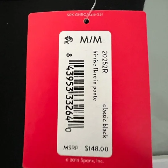 SPANX Black Flare Pants - Picture 1 of 6